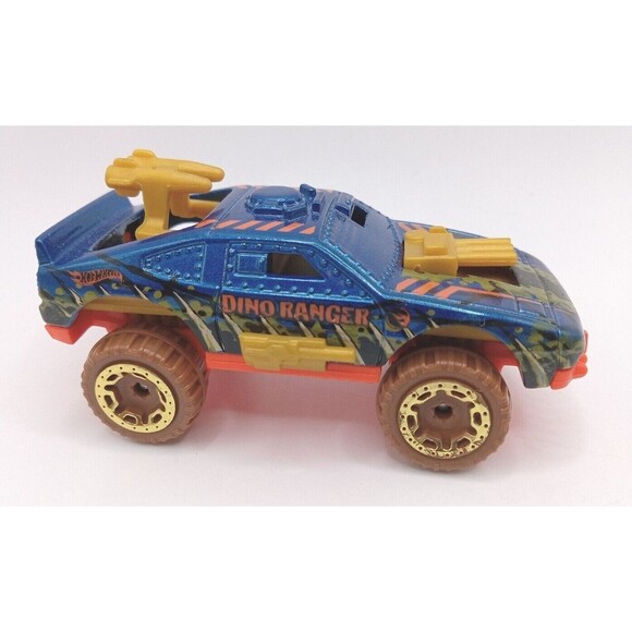 5/$25 2018 Hot Wheels TREASURE HUNT Dino Riders 5/5 STING ROD T17 - Picture 1 of 8